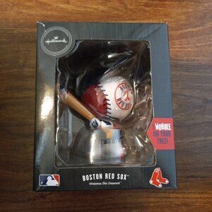 - Hallmark MLB Limited Edition Boston Red Sox Bobble Wobble Head Ornament…